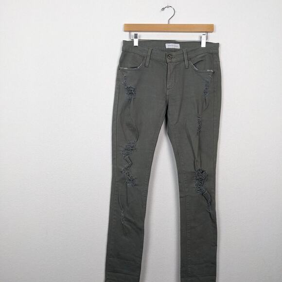 James Jeans Neo Beau Destroyed Stonehenge Grey Slim Fit Jeans Size 26 - Picture 3 of 9